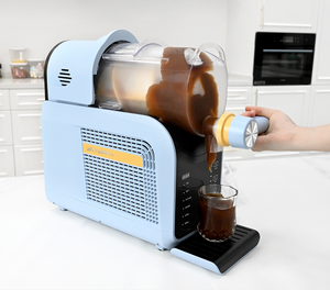 Selbstreinigende Slushie-Maschine für Zuhause, kein Eis erforderlich, für gefrorene Getränke, 6 voreingestellte Programme, LED-One-Touch, 12h - Product Image 4