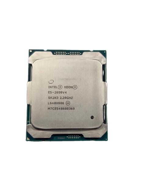 For Intel Xeon E5-2650 V4 Six-Core Processor 2.20GHZ 55MB 14nm CPU for Server LGA2011-3 E5 2696 V4-New Product