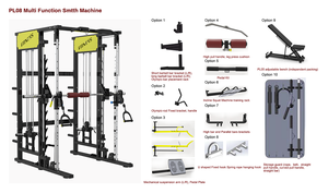 Equipo Comercial de Fitness, Máquina Multifuncional de Entrenamiento PL-08 - Product Image 4