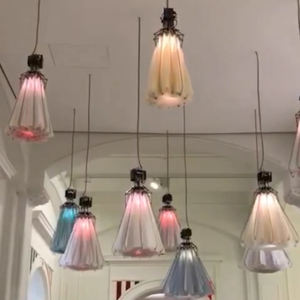 โคมไฟทรงพุ่มระบายอากาศแบบยกลงโคมไฟแขวน<span class=keywords><strong>ดอก</strong></span>ไม้โคมไฟ<span class=keywords><strong>ดอก</strong></span>ลิลลี่บานเครื่องจักรแบบไดนามิกโคมไฟระย้า - Product Image 3