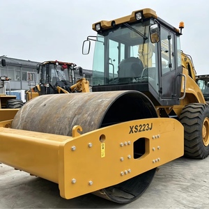 รถบดอัดดินและยางมะตอยมือสอง รุ่น XS223J ระบบไฮดรอลิกประหยัดพลังงาน ดรัมเรียบทนทานต่อการสึกหรอ - Product Image 1