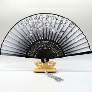 2025 Wholesale Custom Printed Bamboo Hand Held Fan High Quality Folding Personalized Fans DIY Style for Business <b>Gifts</b> - Product Image 2