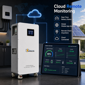 Batería LiFePO4 Personalizada de 16 kWh, 51.2 V, 314 Ah, ESS para el Hogar con Ruedas, BMS Inteligente, 6000 Ciclos, 5 Años de Garantía, Envío Rápido desde Almacén en Polonia, UE - Product Image 5