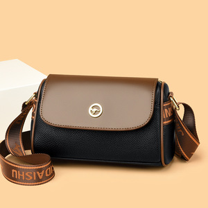 Bolsos de Mano de Cuero Sintético para Mujer, Bolsos de Hombro Cruzados a la Moda, Bolsos de Lujo para Mujer - Product Image 1