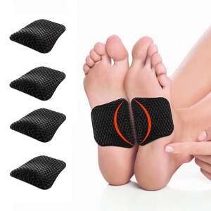 Inserts de soutien de la voûte plantaire Semelle intérieure en gel souple auto-adhésive Coussinets de voûte plantaire <span class=keywords><strong>Sandales</strong></span> réutilisables en silicone <span class=keywords><strong>Semelles</strong></span> de chaussures <span class=keywords><strong>pour</strong></span> fasciite plantaire - Product Image 5