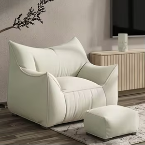 Internet-nổi tiếng ít ma quỷ phong cách đơn lười biếng sofa thiết kế hiện đại với chất liệu gỗ cho phòng ngủ <span class=keywords><strong>bay</strong></span> cửa sổ hoặc Tatami mat - Product Image 4