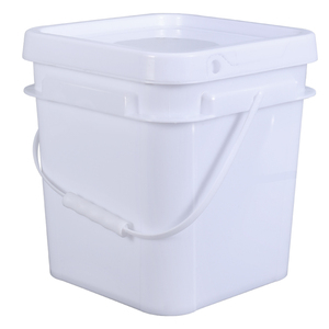 Vente directe d'usine, seau à peinture en plastique carré de 10 L, qualité alimentaire, multi-usages, maison et cuisine - Product Image 4
