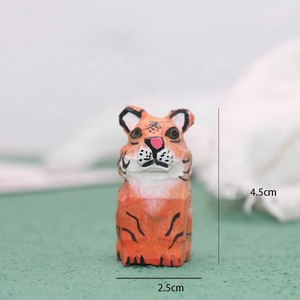 Animales de madera de estilo madera, juguete de madera hecho a mano para niños - Product Image 3