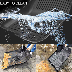 Alfombrillas de goma TPE antideslizantes para suelo, sin olor, para Mitsubishi Triton L200, 2019, 2020, 2021, <span class=keywords><strong>2022</strong></span>, 2023, para todo tipo de clima - Product Image 4