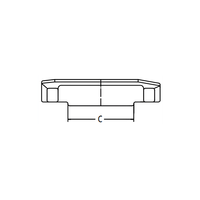 Insulator E-Clip untuk Rel UIC60 60E1 Kompatibel dengan Pandrol