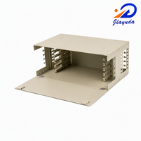Boîtier vide personnalisable pour panneau de brassage fibre optique ODF 72 ports, montage en rack 4U, acier robuste 1,2 mm, compatible LC SC ST FC, OEM ODM