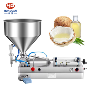 Máy làm kem cho bánh chai thủy tinh làm đầy và nắp máy tự động Whisky sữa chua Máy chiết rót - Product Image 1