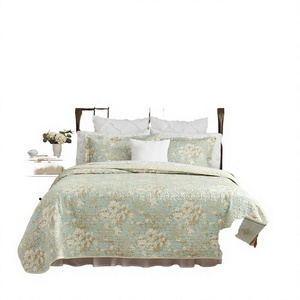 Juego de Cubrecamas King Size con Diseño Floral, 100% Algodón, 30 Piezas, Estilo Americano, No Tóxico, Ecológico, para Bodas, Hoteles y Hogar - Product Image 2