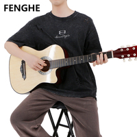 Factory High Quality 38-Inch Beginner Classical Guitar 6 Strings Basswood Body Finishing OEM Music Instruments
