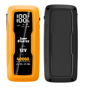 Arrancador <span class=keywords><strong>de</strong></span> Baterías <span class=keywords><strong>de</strong></span> Alta Potencia 4000A, Caja <span class=keywords><strong>de</strong></span> <span class=keywords><strong>Arranque</strong></span> Profesional con <span class=keywords><strong>Pinzas</strong></span> Inteligentes para Emergencias, 10L Gasolina/Diésel, Carga Rápida USB Dual - Product Image 6