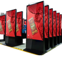 Monitor Interactivo de 43 Pulgadas con Pantalla Táctil para Interiores, Sistema Android, Entrada WiFi/USB, Reproductor de Anuncios Automático, Publicidad con Soporte de Pie
