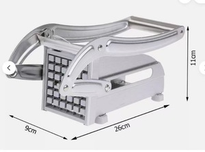 Cortador de Patatas Manual de Acero Inoxidable Ecológico, Utensilio de Cocina para Verduras y Frutas, Herramienta para Hacer Patatas Fritas - Product Image 4