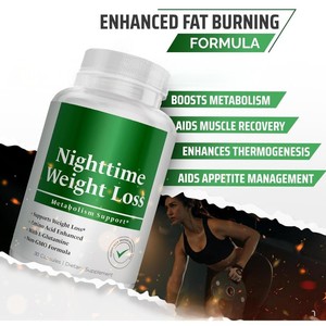 Cápsulas Nocturnas para la Pérdida de Peso, Aminoácidos Adelgazantes, Quemagrasas, Suplemento para el Metabolismo, Refuerzo de la Inmunidad - Product Image 4