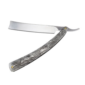 Vintage Manual <b>Razor</b> Stainless Steel Single Blade Face Shaver Collectible Handmade Hair Shaver - Product Image 1