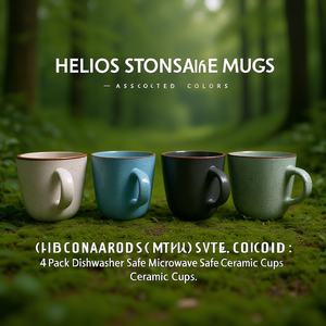 Tazza mug en grès HELIOS Assortito Art 49 - Product Image 3
