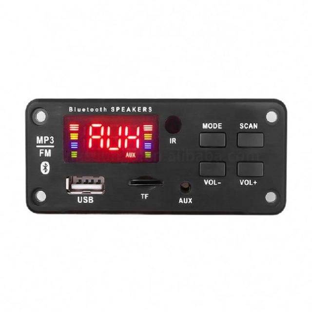 Wireless Blue tooth MP3 WMA Decoder Board Support USB TF FM Audio Radio Module For Car accessories