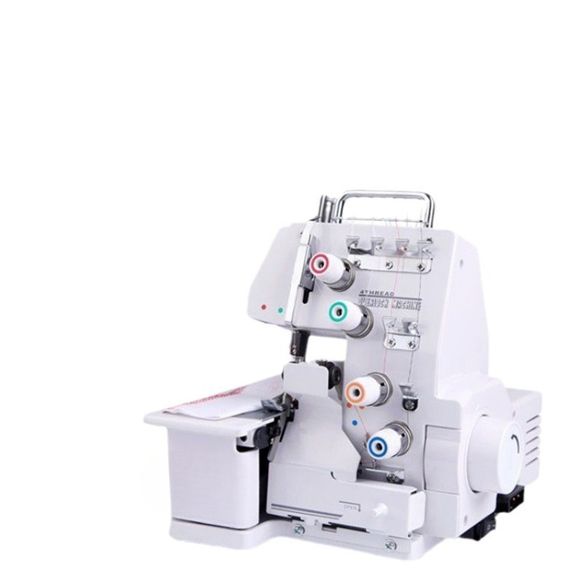 Mini Household Sewing Machine Electric Multi-Purpose High Speed Lockstitch Sewing Machine 4 Thread Overlock Sewing Machine