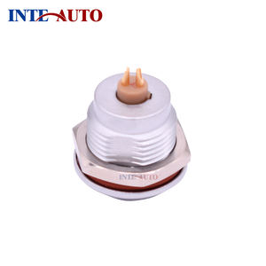 品牌连接器EEG.0K 1K 2针3针圆形连接器插座母插座焊接杯面板安装中国工厂 - Product Image 2