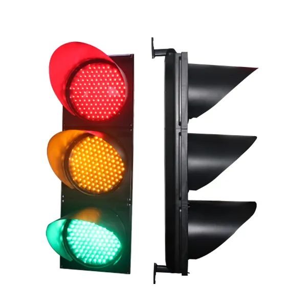 2021 new style HOAN high brightness directional traffic safety round 8 inches two lights traffic signal lights