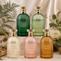 Parfum pour homme de luxe LF, flacon en verre vert, marque privée, 100 ml, parfum boisé longue durée, parfum élégant de forêt