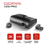 DDPAl kamera dasbor Global X2S Pro, kendaraan tersembunyi GPS HD Video DVR koneksi 4G