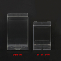 Petite boîte cadeau en plastique pour éponges de maquillage Blender Puffs Boîtes d'emballage en PVC Boîte de Noël avec logo personnalisé
