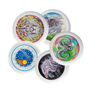 Custom LOGO Promotional Full Color Professional Sports Frequent Flyer 175 Gram <b>Plastic</b> Lightweight Portable Ultimate Flying <b>Disc</b> - Product Image 5