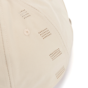 Gorra de Béisbol Unisex Personalizada, Transpirable, de Poliéster, 6 Paneles, con Logotipo, Color Caqui, Deportiva, Bordado 3D, Protección Solar, Primavera Verano - Product Image 5