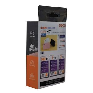 מותאם אישית אצטט קשיח נייד 1 2 4 5tb ssd כונן קשיח חיצוני 3.0 נקה pvc אריזה פלסטיק שקוף pc - Product Image 2