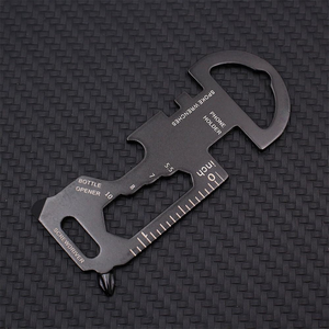 Stainless Steel Keychain <b>Spanner</b> Hex Wrench Multifunction Camping Outdoor Survive <b>Tools</b> Bottle Opener EDC Multitool - Product Image 4