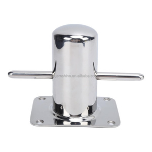 Accessori per Yacht: Bitte di <span class=keywords><strong>Ormeggio</strong></span> in Acciaio Inox Resistenti con Piastra di Supporto per Barche <span class=keywords><strong>a</strong></span> Vela e Imbarcazioni - Product Image 4