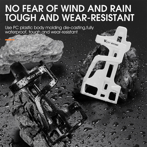 <span class=keywords><strong>Porte</strong></span>-<span class=keywords><strong>bidon</strong></span> de vélo en plastique PC <span class=keywords><strong>ultra</strong></span>-léger, nouvelle conception universelle compatible avec la plupart des cadres de vélo (VTT/Route), sûr et durable - Product Image 3