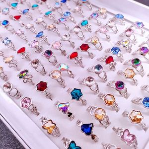 Fashion <b>Cheap</b> Mixed Women Finger Zircon <b>Ring</b> for Girlfriend Lover <b>Rings</b> Simple Gold Color Women's Wedding Banquet - Product Image 4