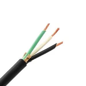 3x10AWG 3x12AWG Koperen Geleider Rubber Isolatie Soow Sjoow Sjo Sj Sjw Sjow Zaaien Kabel