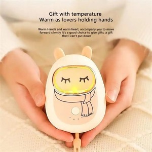 Winter Mini Hand Warmer Portable <b>USB</b> Rechargeable Electric Warmer Reusable Pocket Warmer for Winter Outdoor Camping Hiking Tools - Product Image 1