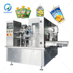 OCEAN <b>Small</b> Doypack Liquid Juice Pack Automatic Spout Pouch Fill Capping Machine - Product Image 1