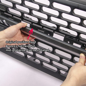 Nueva tira de luces de rejilla delantera de alta calidad LUMA, punto de luces dinámicas para puerta Ford Bronco 2021 2022 2/4 - Product Image 6