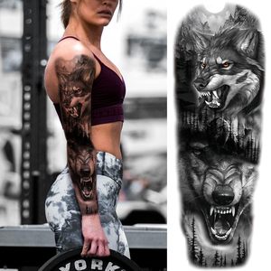 Grandi adesivi da uomo con braccio impermeabile per tatuaggio Body Art temporaneo finto <span class=keywords><strong>Tatoo</strong></span> - Product Image 6