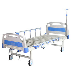 Lits de soins infirmiers fabriqués en usine, <span class=keywords><strong>prix</strong></span> abordable, manuels à deux manivelles, en métal durable - Product Image 6