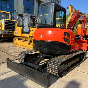 À vendre 5.5 tonnes de mini-pelles d'occasion de KX155-3 machines de construction de Kubota Excavatrice originale Kubota 155 en stock - Product Image 4