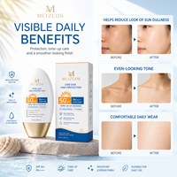 Crème solaire SPF 50+ PA++++ à label privé OEM ODM, crème solaire éclaircissante, protection UV, niacinamide, vitamine E