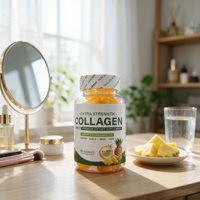Gummies de collagène extra-fortes à marque privée OEM, saveur tropicale, pour la peau, les cheveux, les ongles et les articulations (60 gummies)