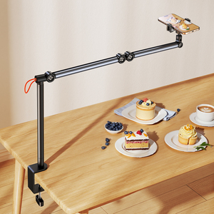 Support de téléphone de boutique Jopree F6 <span class=keywords><strong>TikTok</strong></span> Perche aérienne flexible et pince en I pour l'utilisation de bureau pour les produits - Product Image 6