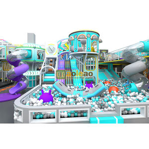 ศูนย์รวมความบันเทิงธีมเมืองแห่งอนาคต อาโอเลาโอ สนามเด็กเล่นในร่ม ขยายพื้นที่เมือง สไลเดอร์หิมะแห้ง ปีนผา ห้างสรรพสินค้า มาตรฐาน TUV/CE - Product Image 1