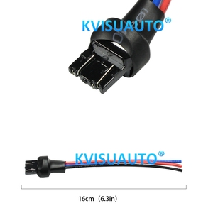 Cql kvisuauto 7440 7443 T20 bóng đèn kết nối nam Adapter cho ô tô phanh ánh sáng bóng đèn lần lượt tín hiệu ngược ánh sáng bóng đèn ổ cắm - Product Image 6